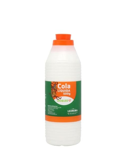 COLA LÍQUIDA BRANCA 500G - LEO & LEO