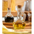 GALHETEIRO DE VIDRO PARA AZEITE COM TAMPA DE ROLHA CORTIÇA NAPOLI 300ML - LEHAVI - comprar online