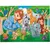 QUEBRA CABEÇA BABY SAFARI 24 PEÇAS - PAIS E FILHOS - comprar online