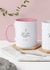 Caneca Mulher virtuosa rosa na internet