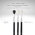 Kit pele + olhos Com 3 Pinceis