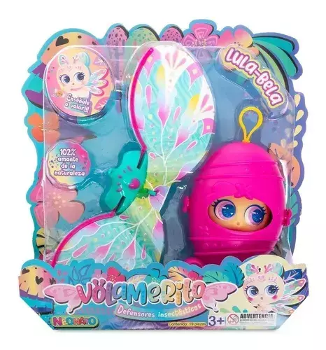 Muñeco Volamerito Lula Bela Amarillo Distroller