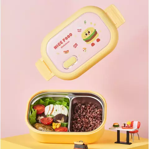Vianda Lunchera Hermética Acero Inoxidable - comprar online