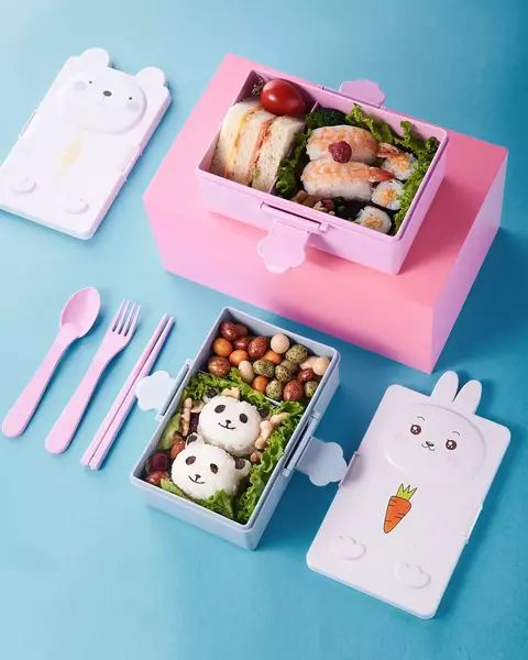 Vianda Lunchera 2 Divisiones Cubierto 800 Ml - comprar online