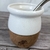 Mate De Cerámica y Algarrobo + Bombilla