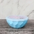 Set X3 Bowls Plasticos Facetados C/ Tapa Pastel Libre De Bpa - tienda online
