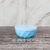 Set X3 Bowls Plasticos Facetados C/ Tapa Pastel Libre De Bpa