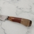 CUCHILLO FACÓN ACERO Y MADERA PULIDA