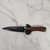 CUCHILLO FACÓN ACERO Y MADERA PULIDA - tienda online
