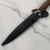 Imagen de CUCHILLO FACÓN ACERO Y MADERA PULIDA