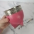 Imagen de Mate Imperial Cuero CALABAZA - ALPACA - CON REFUERZO - BLANCO / ROSA