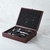 SET DE VINO x 7 ACCESORIOS CAJA WOOD