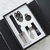SET DE VINO x 5 ACCESORIOS BOX BLACK