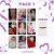 Photocard Billie Eilish (young version) - PACK COM 9 UNIDADES (Frente e verso) na internet