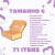 Imagem do Kit fã Ariana Grande - até 73 ITENS (tamanho p, m e g)