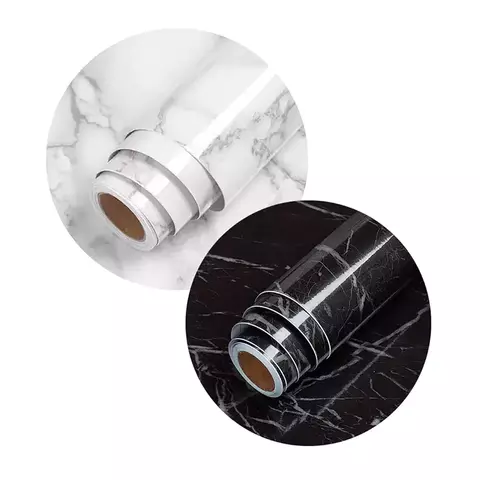 Adesivo De Vinil 3 metros,Modelo Mármore À Prova D'água Para Banheiro, Cozinha, Armário, - comprar online