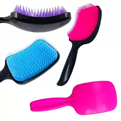 Escova Raquete Flex Hair Desembaraçadora sem Quebrar fios - comprar online