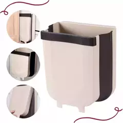 Lixeira Retrátil Silicone Cesto Dobrável Multiuso Grande - comprar online