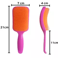 Escova Raquete Flex Hair Desembaraçadora sem Quebrar fios na internet
