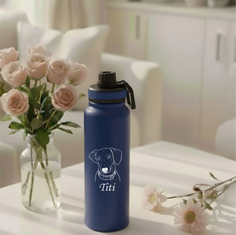 Botella termica deportiva 1L