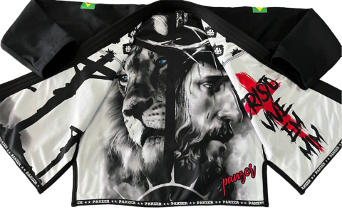 Kimono Jiu Jitsu Panzer Jesus Cristo Premium - comprar online