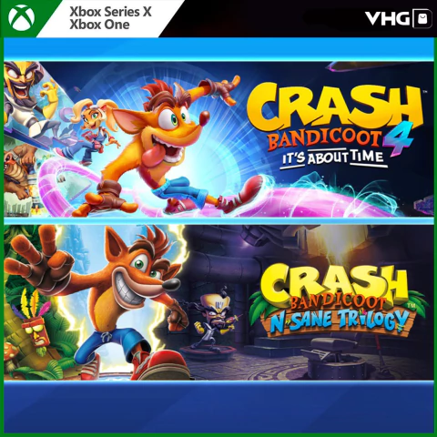 Crash Bandicoot Pacote Quadrilogia