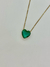 Colar Coracao Zirconia - loja online