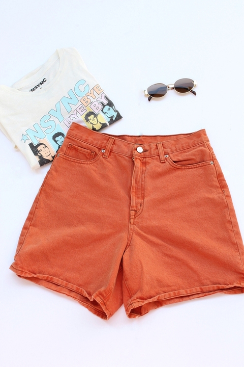 Biker Short Orange
