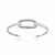 Bracelete Feminino Micro Zircônia Vazado