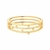 Bracelete Feminino Três Voltas com Cristais - comprar online