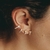 Brinco Ear Cuff Cravejado - comprar online