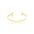 Bracelete Feminino em T Liso