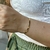 Bracelete Feminino Liso Dourado na internet