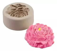 Molde de Silicona Peonía Chica