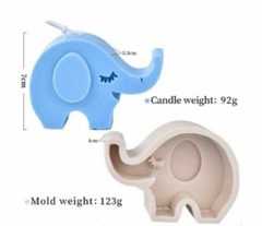 Molde de silicona – Elefante delicado - comprar online