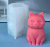 Molde de silicona – Gato sentado