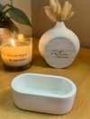 Molde de silicona – Maceta / Porta velas ovalado