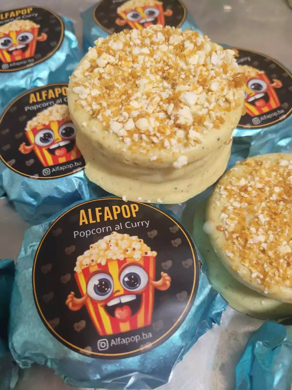 POPCORN AL CURRY - ALFAPOP