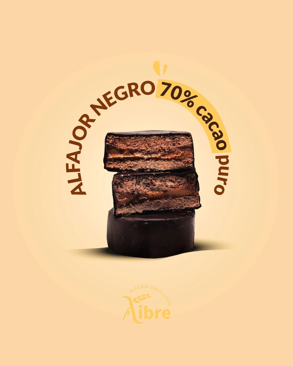 CACAO 70% - LIBRE SIN GLUTEN