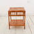 Mesa de Apoio Quadrada em Vime - Serena Casa
