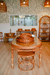 Mesa de Jantar de vime Belmonte Oval com Vidro - Serena Casa