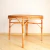 Mesa de Jantar de vime Belmonte Redonda com Vidro - Serena Casa