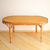 Mesa de Jantar de vime Belmonte Oval com Vidro