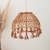 Luminária de Vime Jurerê Margaridas - comprar online