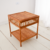 Mesa de Apoio Quadrada em Vime - comprar online