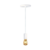 Pendente branco retrô para luminária - 1,50m