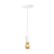 Pendente branco retrô para luminária - 1,50m - comprar online