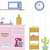 Papel de Parede Painel - Cozinha Kids - loja online