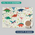 Jogo Americano de Papel - Happy Dinos