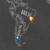 Papel de Parede Magnético - Mapa Blackboard - loja online